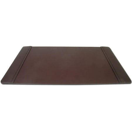 Made-To-Order Leather 34x20 Desk Pad with Side Rails MA951684
